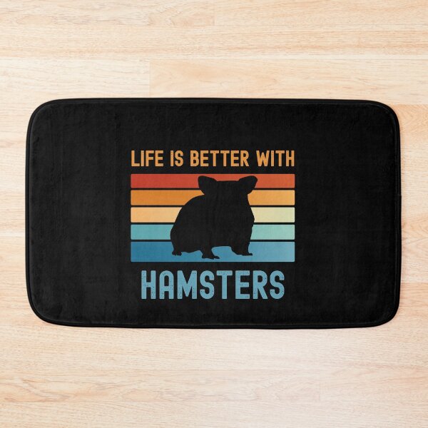 Item preview, Life is better with Hamsters designed and sold by LushCatDesign.