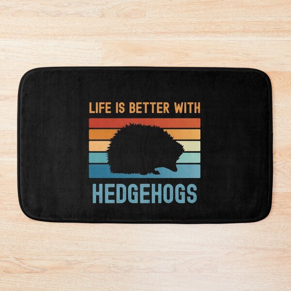 Item preview, Life is better with Hedge Hogs designed and sold by LushCatDesign.