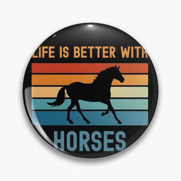 Item preview, Life is better with Horses designed and sold by LushCatDesign.