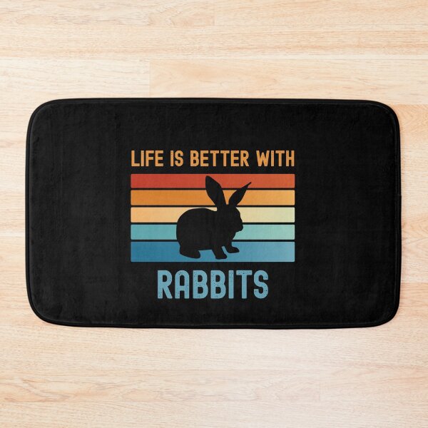 Item preview, Life is better with Rabbits designed and sold by LushCatDesign.