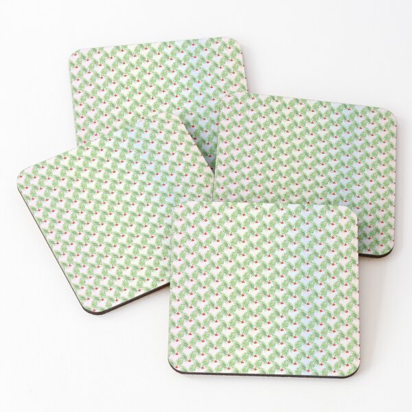 Item preview, Beautiful leaves and berry pattern designed and sold by stepstogreen.
