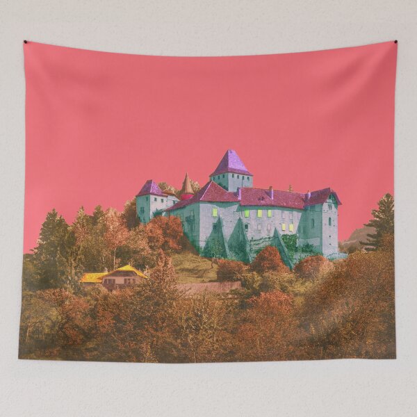 Item preview, nostalgic view of Chateau de Blonay, historic landmark designed and sold by Mauswohn.