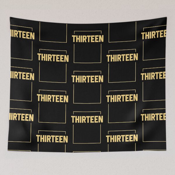 Item preview, Thirteen Turning 13 - Birthday Gift designed and sold by DiogoCalheiros.