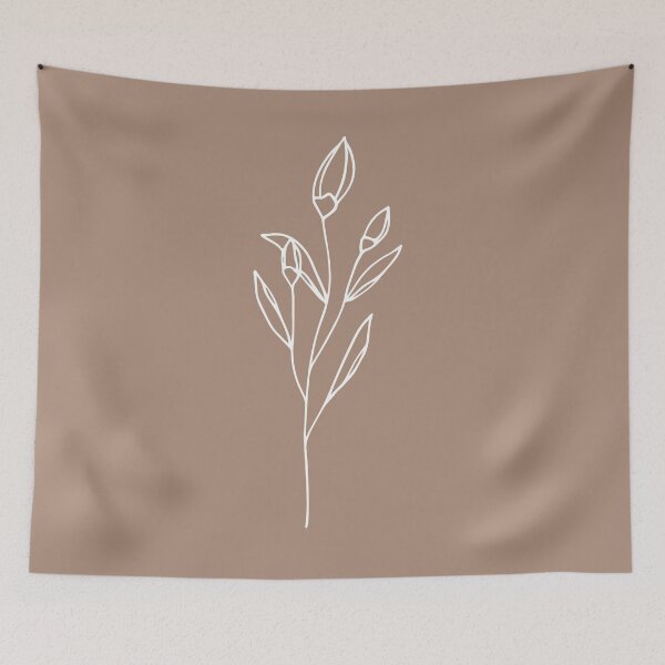 Item preview, Delicate Floral Line Art designed and sold by SoloTravelerSt.