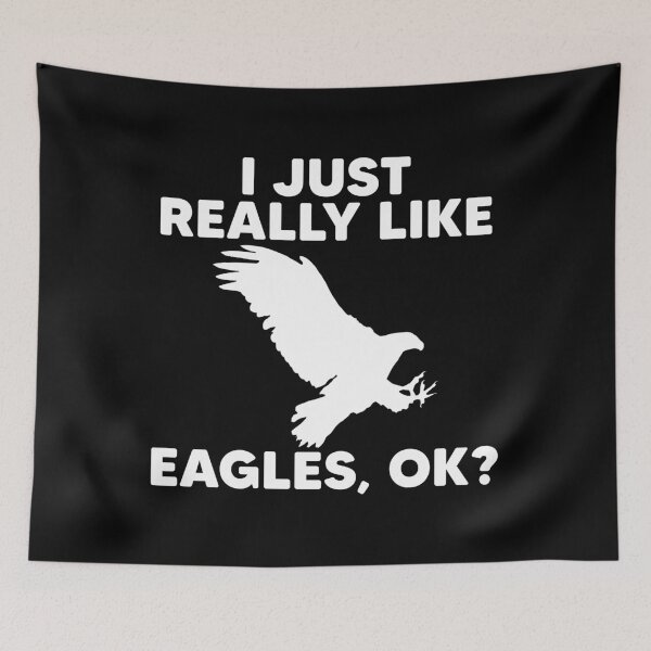 Item preview, I Just Really Like Eagle, Ok? Funny Eagle Lover designed and sold by mographicdesign.