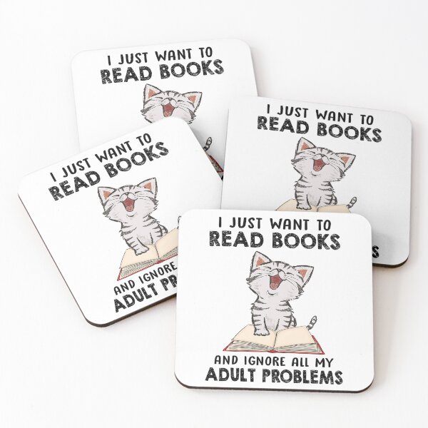 Item preview, I Just Want To Read Books And Ignore All My Adult Problems designed and sold by Lara Jalade.