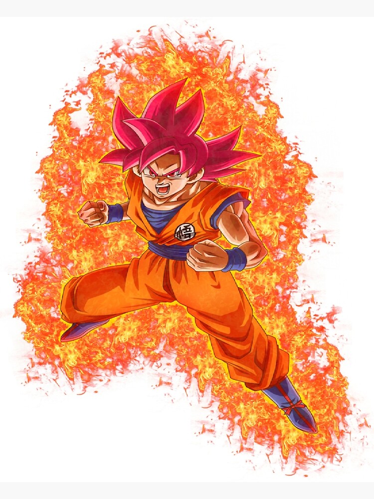 Son Goku SSJ2 Poster by matthieu jouannet