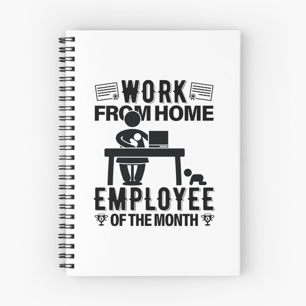 Item preview, Work From Home Employee Of The Month | Mom Boss designed and sold by GravitiTees.