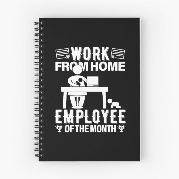 Item preview, Work From Home Employee Of The Month | Boss Mom designed and sold by GravitiTees.
