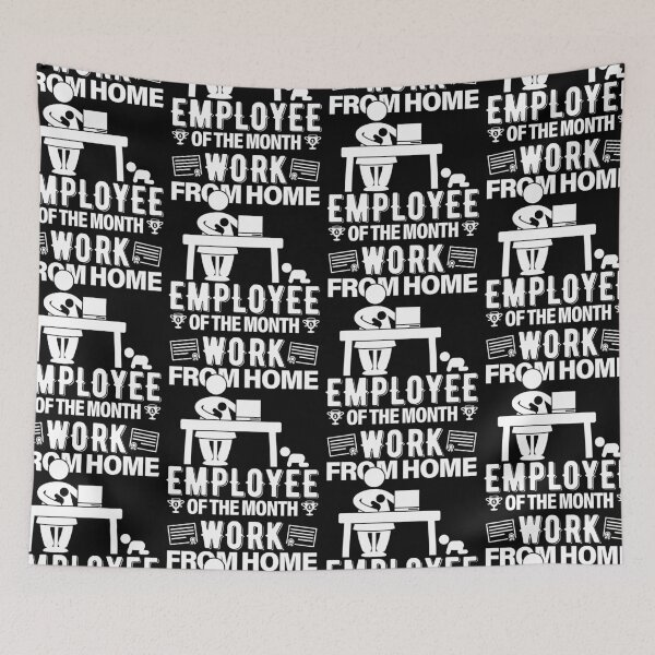 Item preview, Work From Home Employee Of The Month | Boss Mom designed and sold by GravitiTees.
