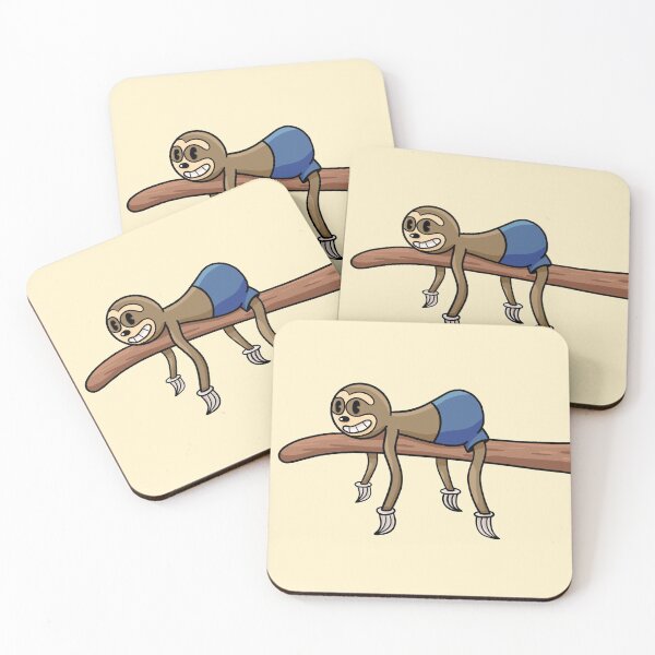 Item preview, SLOTH LAZY RELAXED COMIC HOLIDAY FUNNY designed and sold by robim.