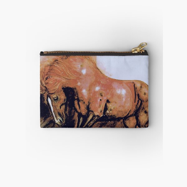 Item preview, Chestnut horse watetcolor painting designed and sold by horseaddicted.