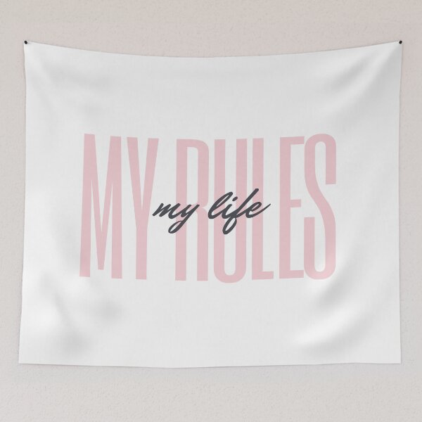 Item preview, My Life My Rules designed and sold by jpremiumdesigns.