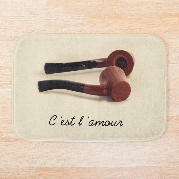 c'est l'amour Bath Mat