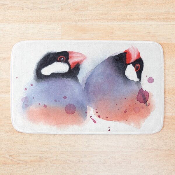 Item preview, Java sparrow watercolor designed and sold by arianne-art.