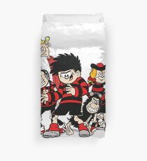 Dennis The Menace And Gang Duvet Cover