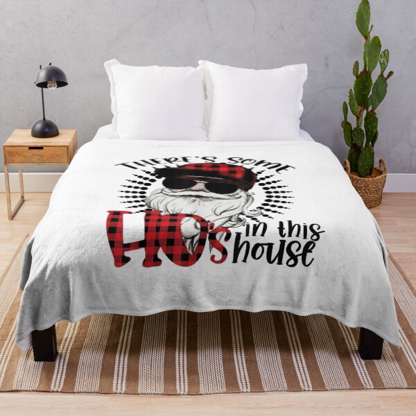 Item preview, There's Some Hos in This House Funny Santa Claus Christmas designed and sold by Emilypoissonnie.