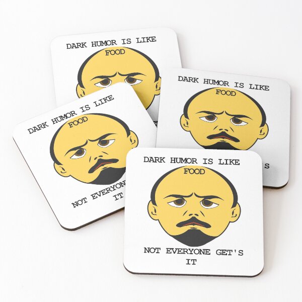 Item preview, Dark Humor Is Like Food Funny Emoji Artwork designed and sold by TeesByMark.