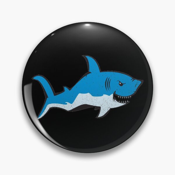 Item preview, Distressed Retro Vintage Sharks designed and sold by jcorres.