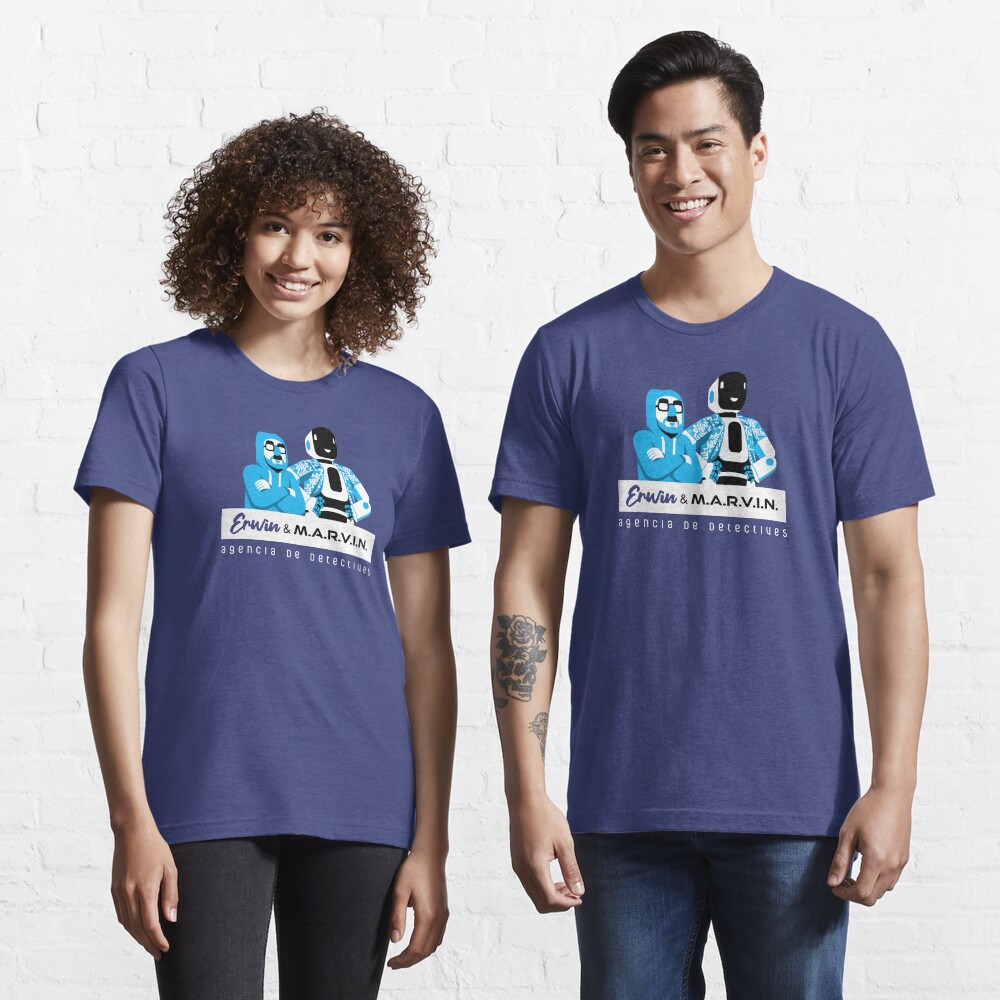 Vista previa del artículo con la obra «Camiseta esencial», diseñado y vendido por biotopia.
