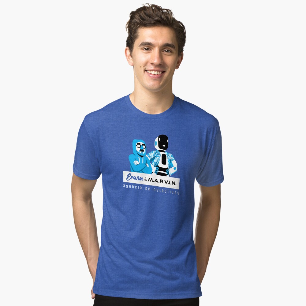 Vista previa del artículo con la obra «Camiseta de tejido mixto», diseñado y vendido por biotopia.