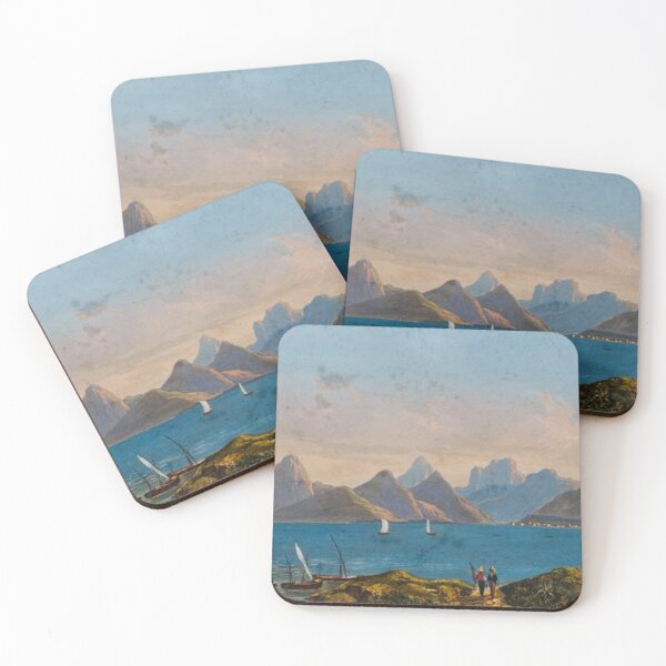 Item preview, Fishing men in Rio's coast designed and sold by AntiqueBrazil.