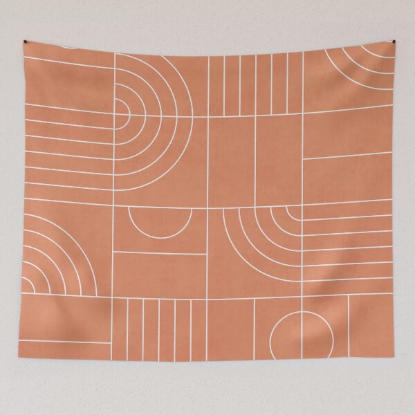 Item preview, Mis Patrones Geométricos Favoritos No 23 - Coral designed and sold by Zoltan Ratko.