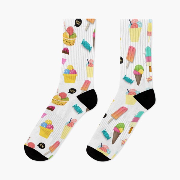 Item preview, Yummy ice creams and toffees pattern  design  designed and sold by Moussa  Sussi.