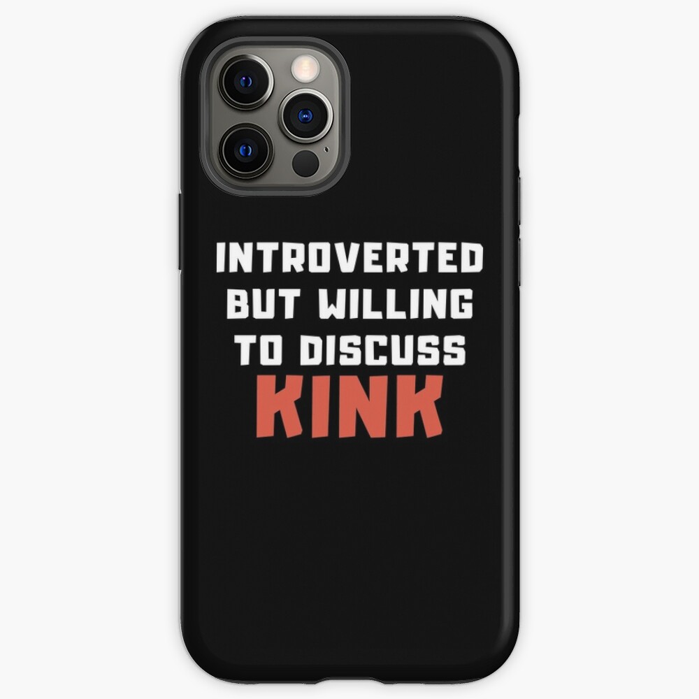 Introverted But Willing To Discuss Kink Gay Pride LGBT Gift Idea