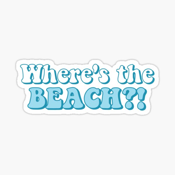 Artikel-Vorschau von Wo ist der STRAND?, designt und verkauft von Medmac's Designs.