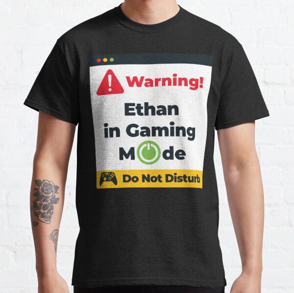 Ethan Gamer T Shirts Redbubble - how to get an egtv t shirt for free no robux