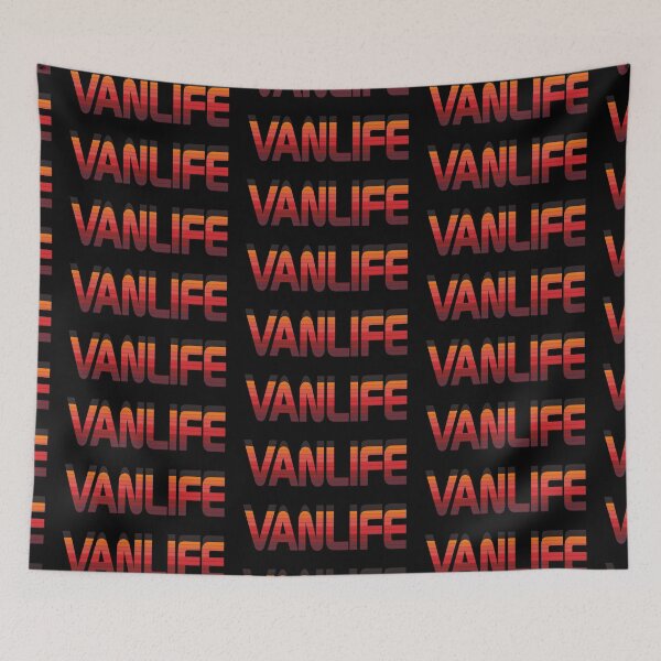 Item preview, vanlife disco fade - orange designed and sold by robnoble.