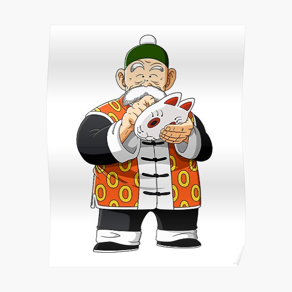 Decoración: Gohan Abuelo | Redbubble Decoración: Gohan Abuelo | Redbubble