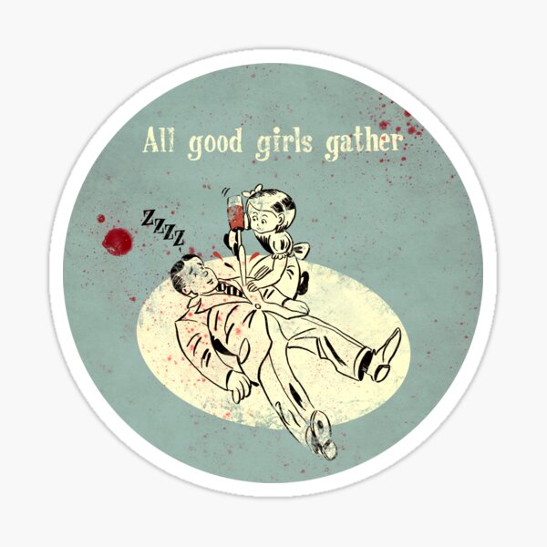 Vista previa del artículo con la obra «Bioshock - Good Girls Gather», diseñado y vendido por vainglory.