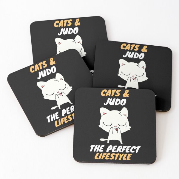 Item preview, cats and judo lifestyle designed and sold by SnowballStep.