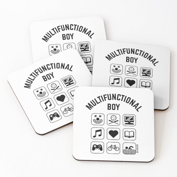 Item preview, Multifunctional Boy (9 Icons / Smartphone Design) designed and sold by MrFaulbaum.
