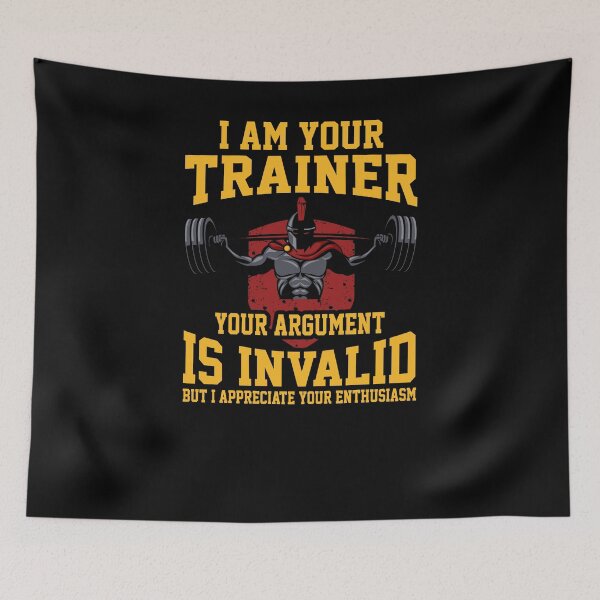 Item preview, I Am Your Trainer Funny Personal Trainer fitness gym athletic Gift designed and sold by HeroTee.