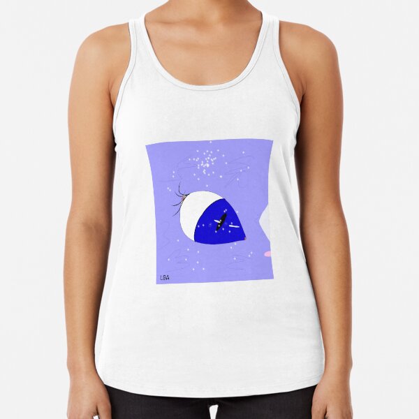 Cat Eye Racerback Tank Top