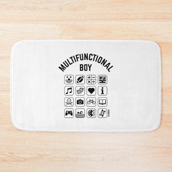 Item preview, Multifunctional Boy (16 Icons / Smartphone Design) designed and sold by MrFaulbaum.