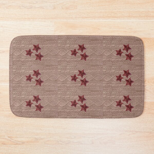 Item preview, Red cardigan star (Printed Image - Not Real Knit) designed and sold by Your Fantasy.