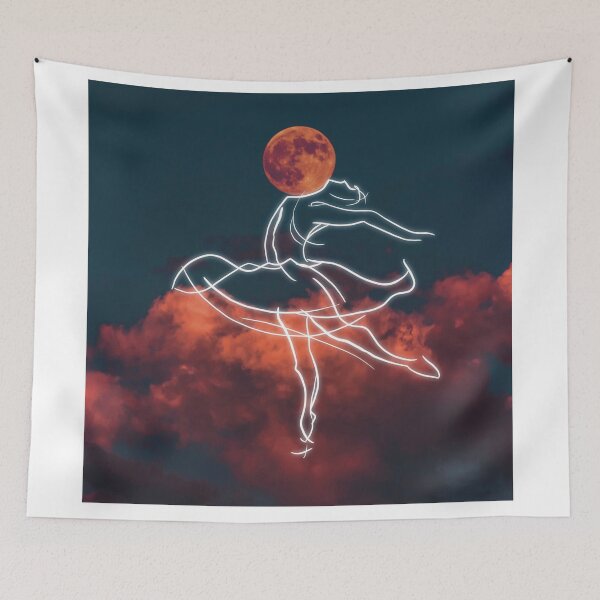 Item preview, Ballerina in the sky with Moon designed and sold by Zetsmo.