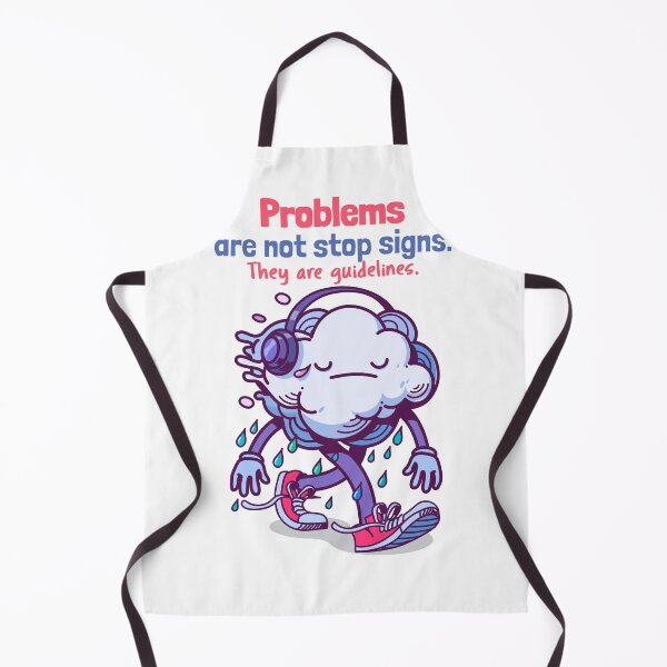 Item preview, Problems are not stop signs. They are guidelines. designed and sold by Coffisher.