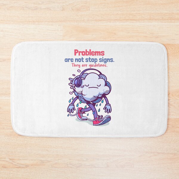 Item preview, Problems are not stop signs. They are guidelines.  designed and sold by Coffisher.