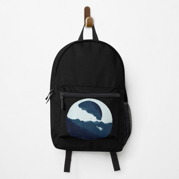Item preview, Dark Peaks - Mountain Silhouettes Circle designed and sold by Dyrk Wyst Redbubble Shop.