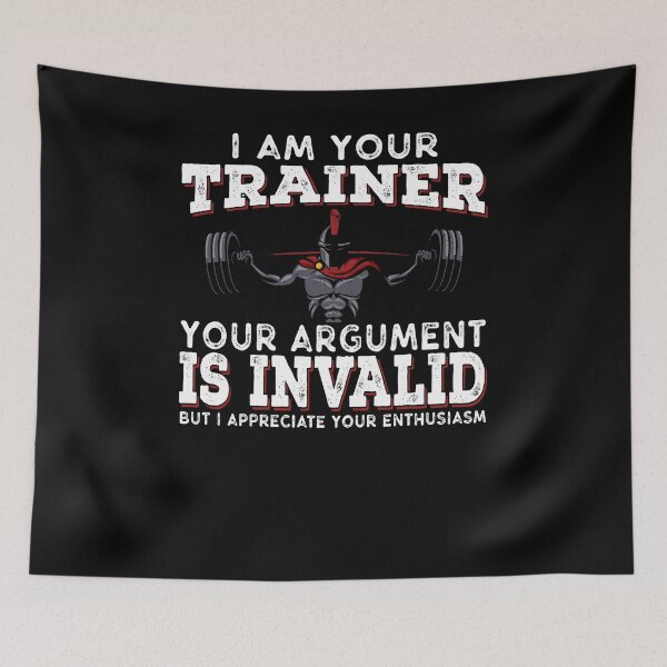 Item preview, I Am Your Trainer Funny Personal Trainer fitness gym athletic Gift designed and sold by HeroTee.
