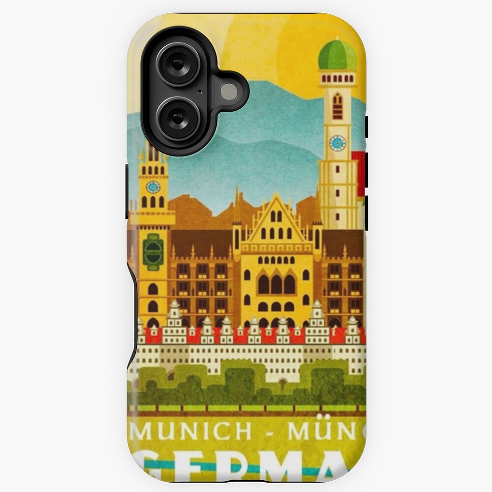 Munich Germany Vintage travel Sticker