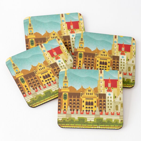 Item preview, Munich Germany Vintage travel designed and sold by More than Myriad.