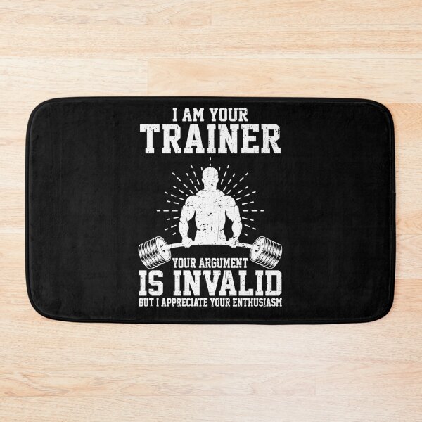 Item preview, I Am Your Trainer Funny Personal Trainer fitness gym athletic Gift designed and sold by HeroTee.