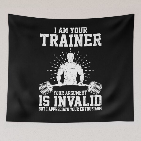 Item preview, I Am Your Trainer Funny Personal Trainer fitness gym athletic Gift designed and sold by HeroTee.