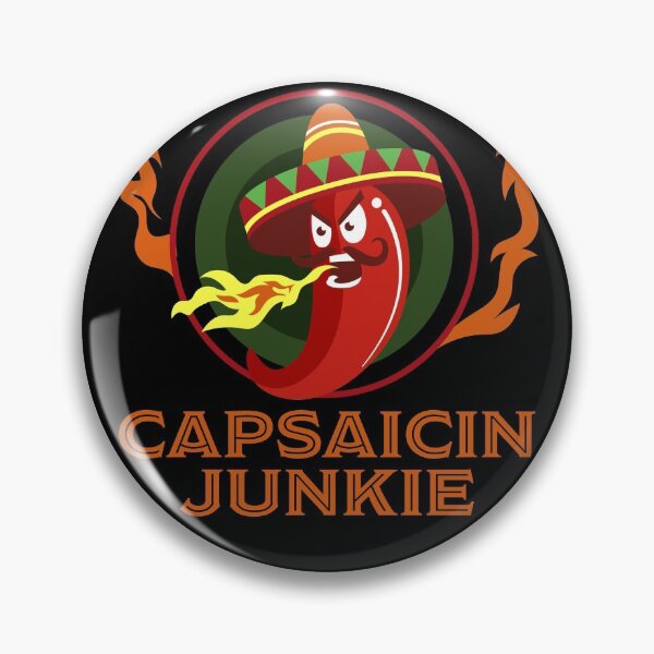 Artikelvorschau, Capsaicin Junkie Chili Pepper Chilihead BBQ Cook entworfen und verkauft von Bigup.